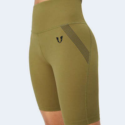 Power Cycling Shorts - Moss Green