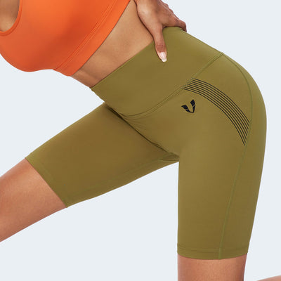 Power Cycling Shorts - Moss Green