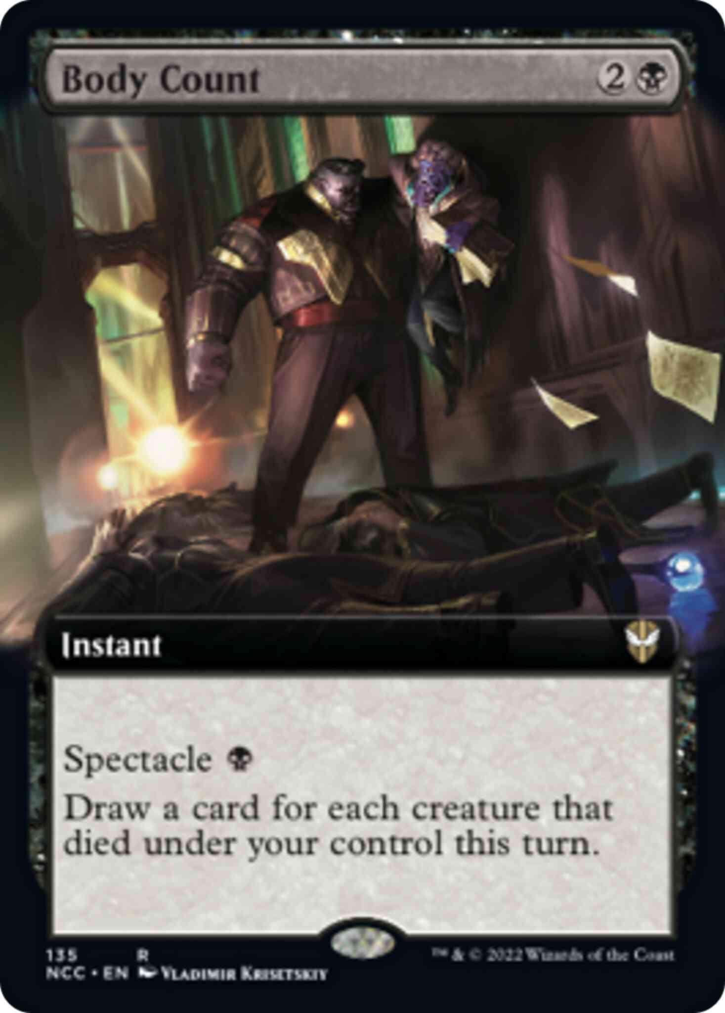 Body Count [135] [Extended Art] [Streets of New Capenna: Commander] [Non-Foil]