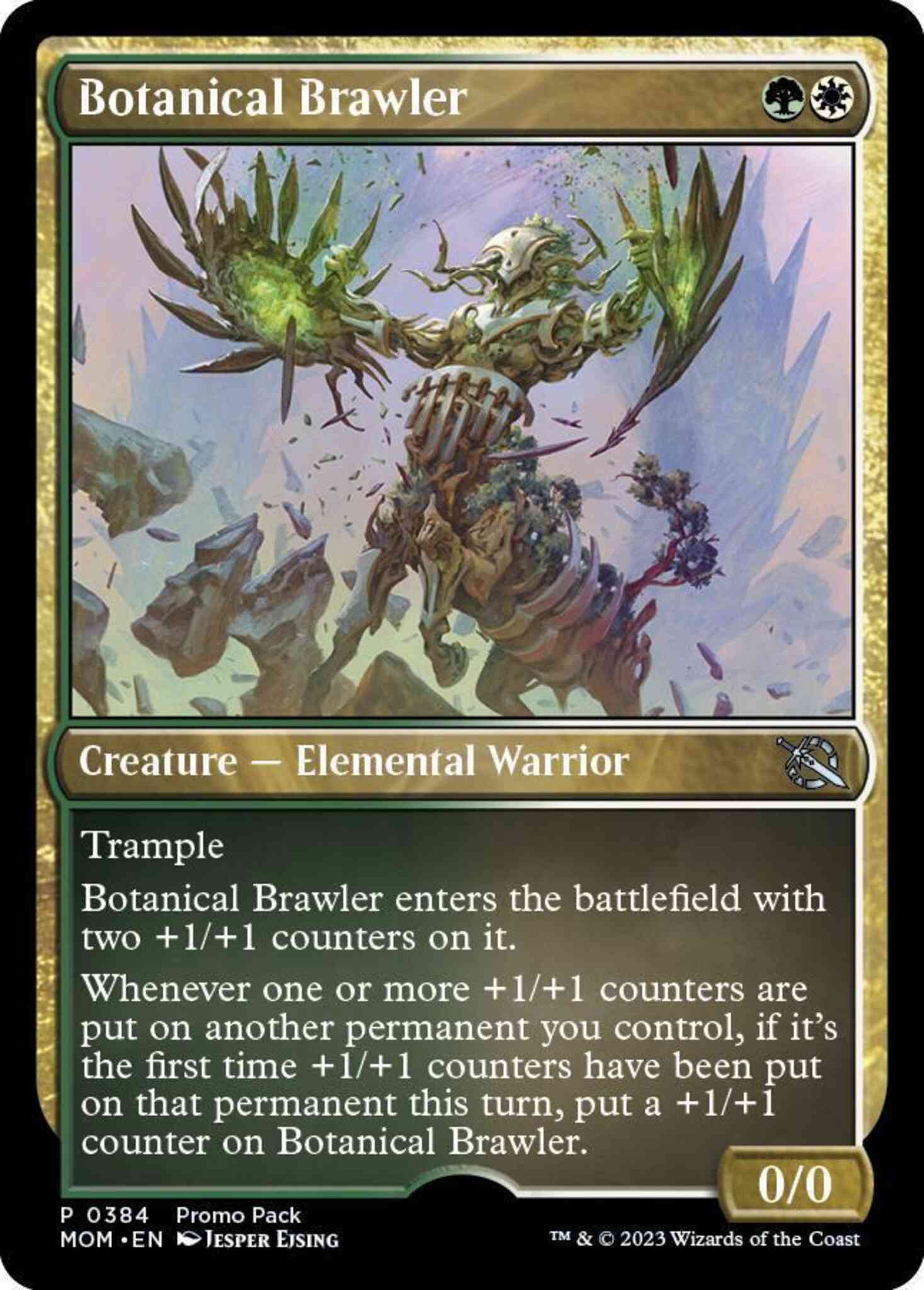Botanical Brawler [384] [Dark Frame Promo Pack] [March of the Machine] [Non-Foil]