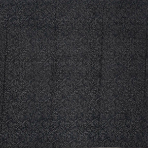 Black Woven Jaipur Cotton Saree With Printed Floral Bud Motifs