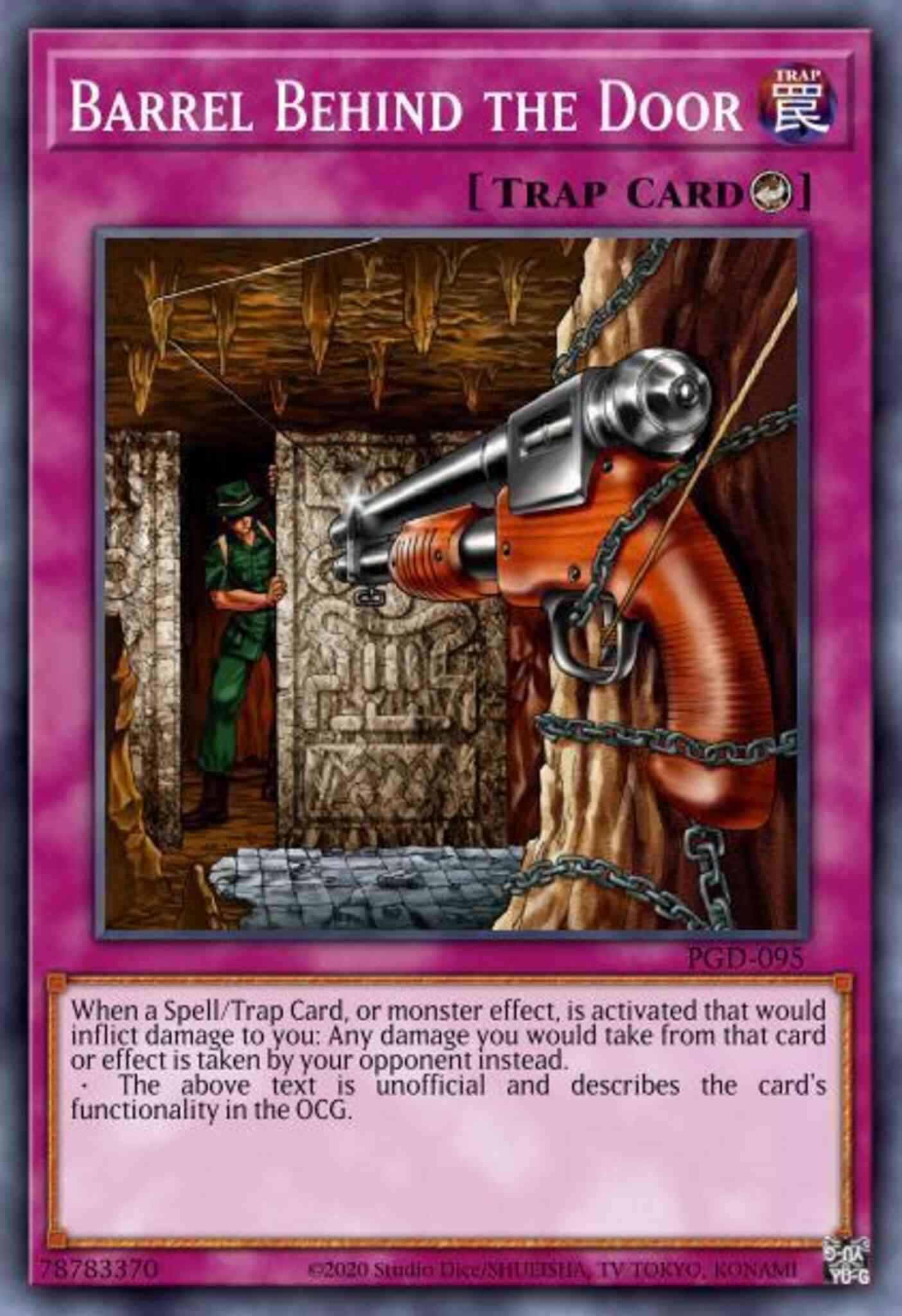 Barrel Behind the Door - PGD-095 - Super Rare - Unlimited