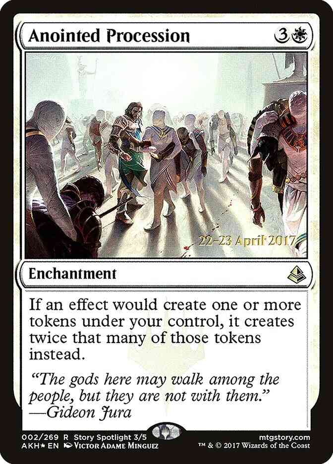 Anointed Procession [2s] [Amonkhet Promos] [Foil]