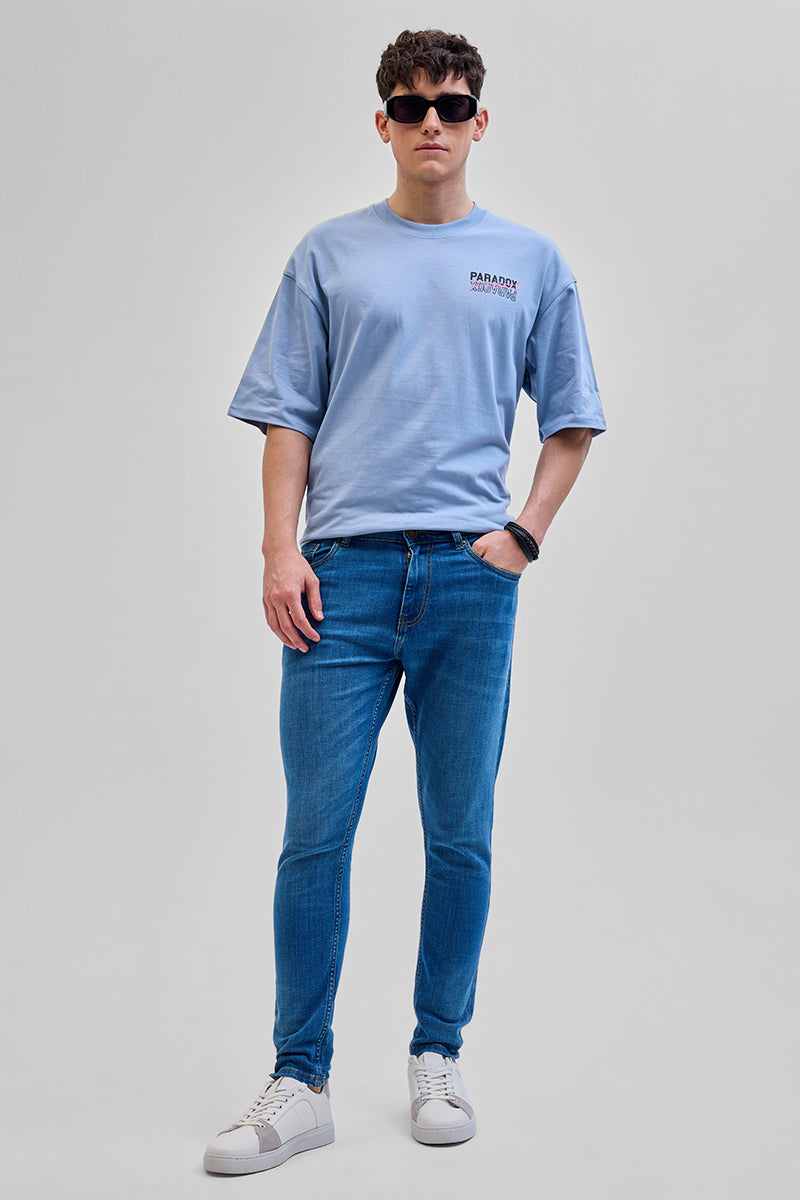 Dark Blue Skinny Fit Jeans