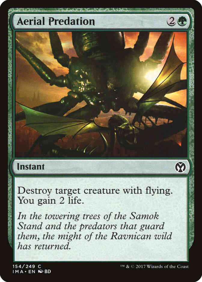 Aerial Predation [154] [Iconic Masters] [Non-Foil]