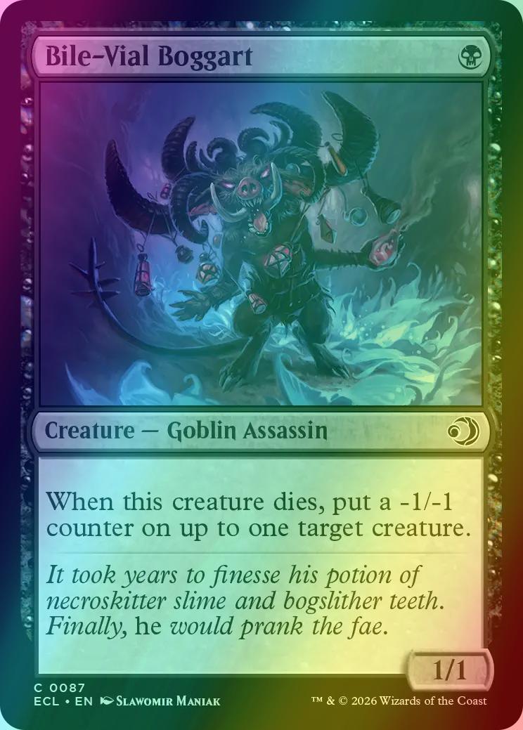 Bile-Vial Boggart [87] [Lorwyn Eclipsed] [Foil]