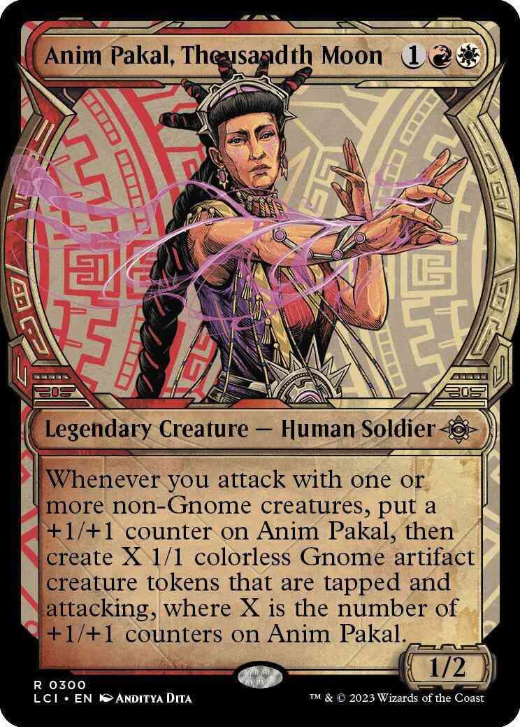 Anim Pakal, Thousandth Moon [300] [Legends of Ixalan Showcase] [The Lost Caverns of Ixalan] [Non-Foil]