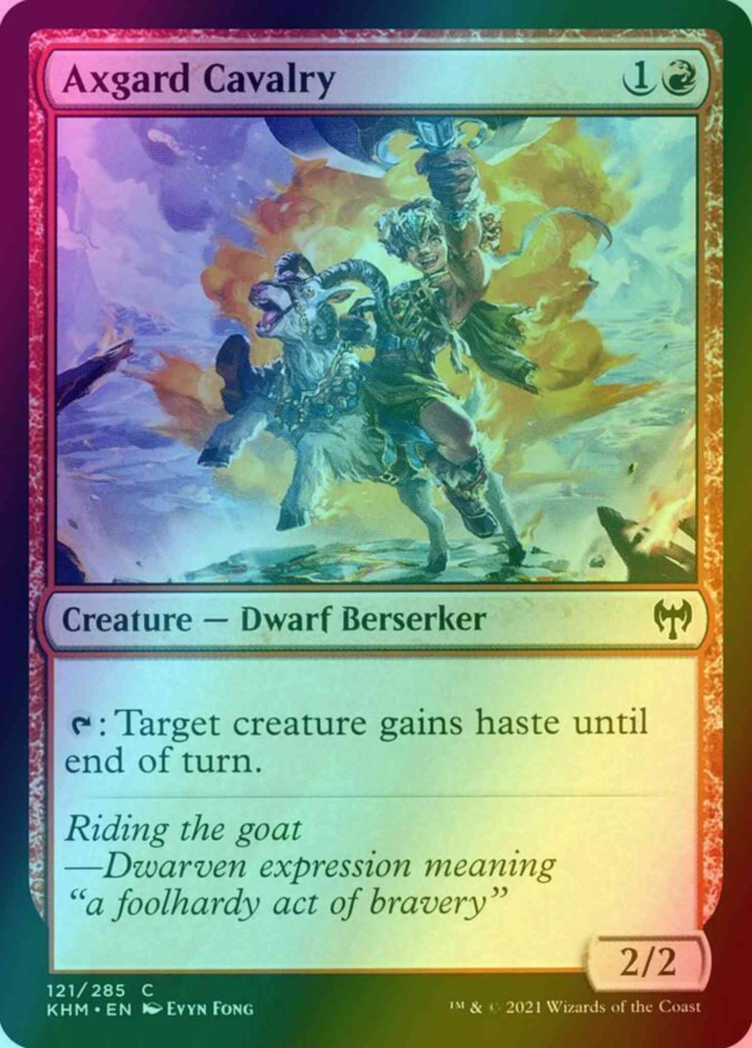 Axgard Cavalry [121] [Kaldheim] [Foil]