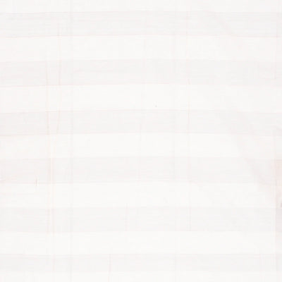 White Handloom Venkatagiri Cotton Saree With Contrast Border