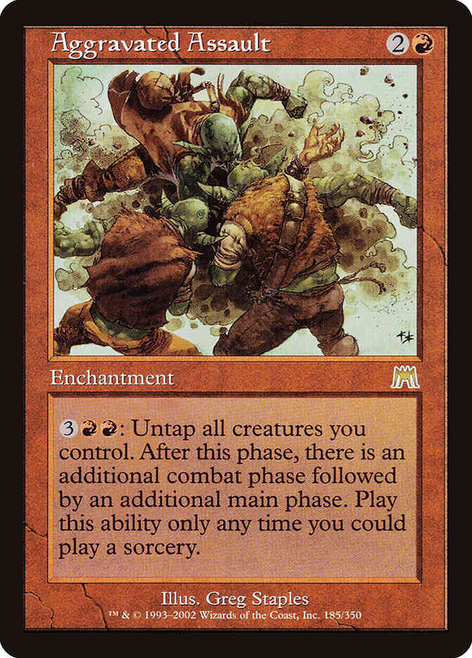 Aggravated Assault [185] [Onslaught] [Non-Foil]