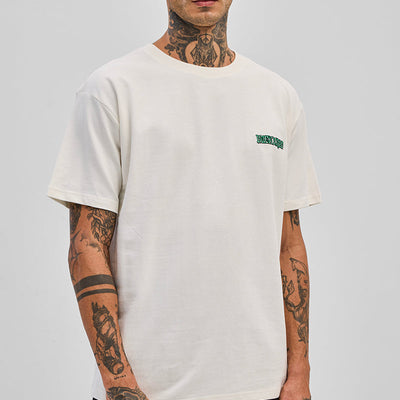 Cream Oversized Fit T-Shirt