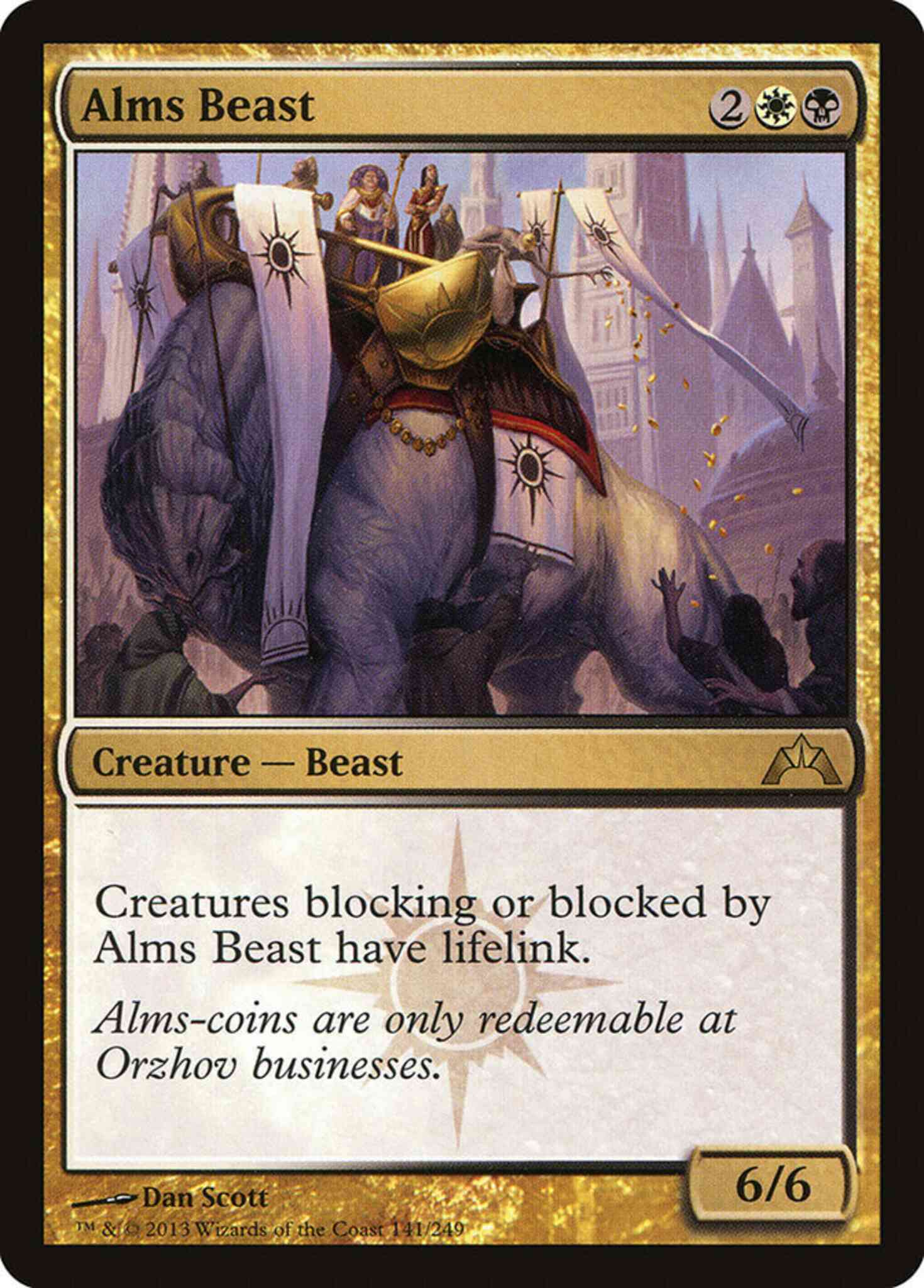 Alms Beast [141] [Gatecrash] [Non-Foil]