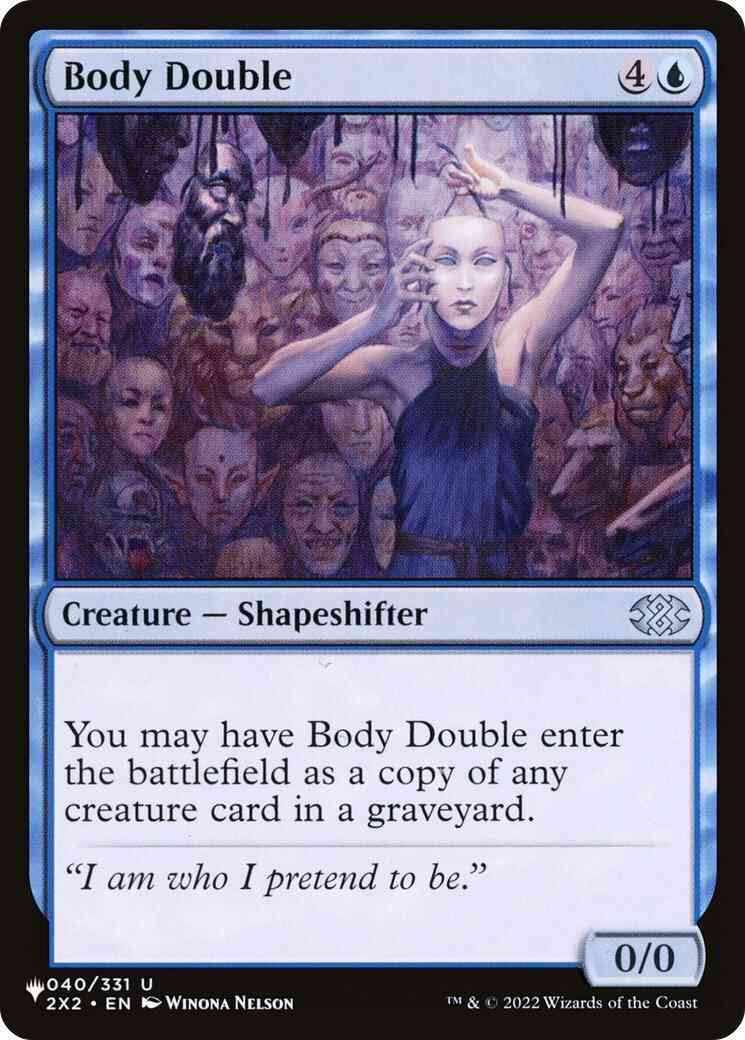Body Double [2X2-40] [The List] [Non-Foil]