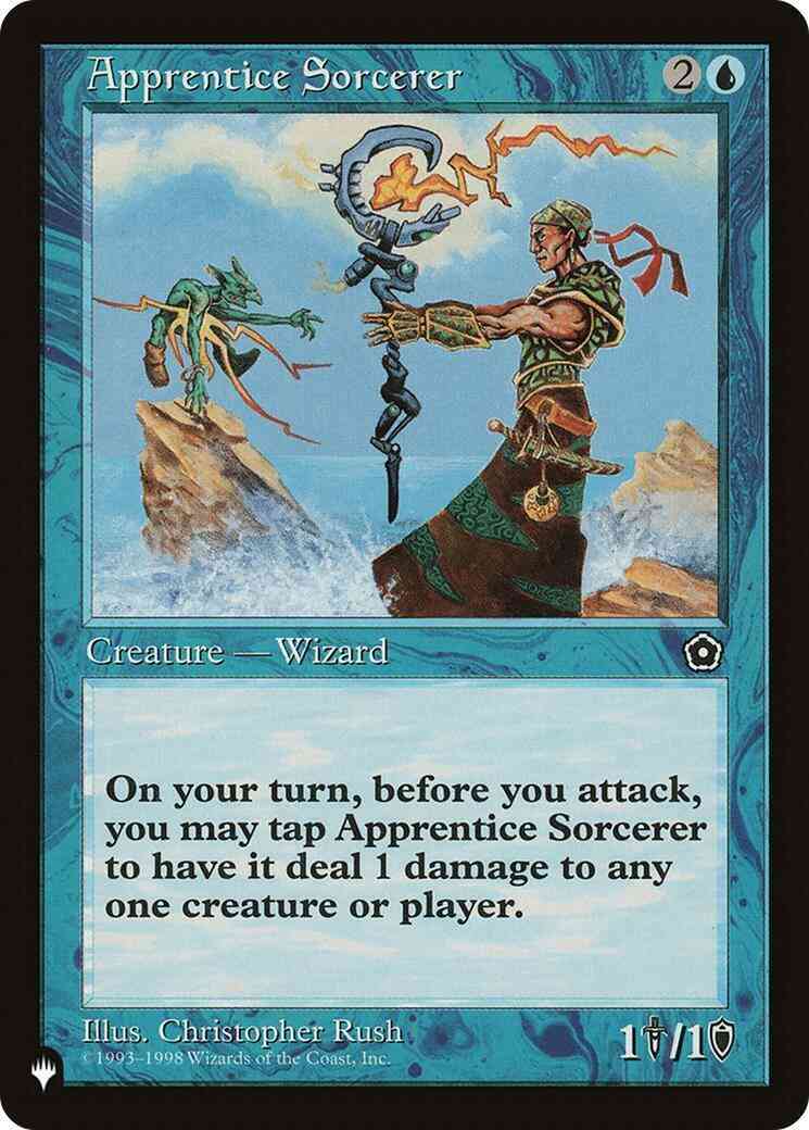 Apprentice Sorcerer [P02-32] [The List] [Non-Foil]