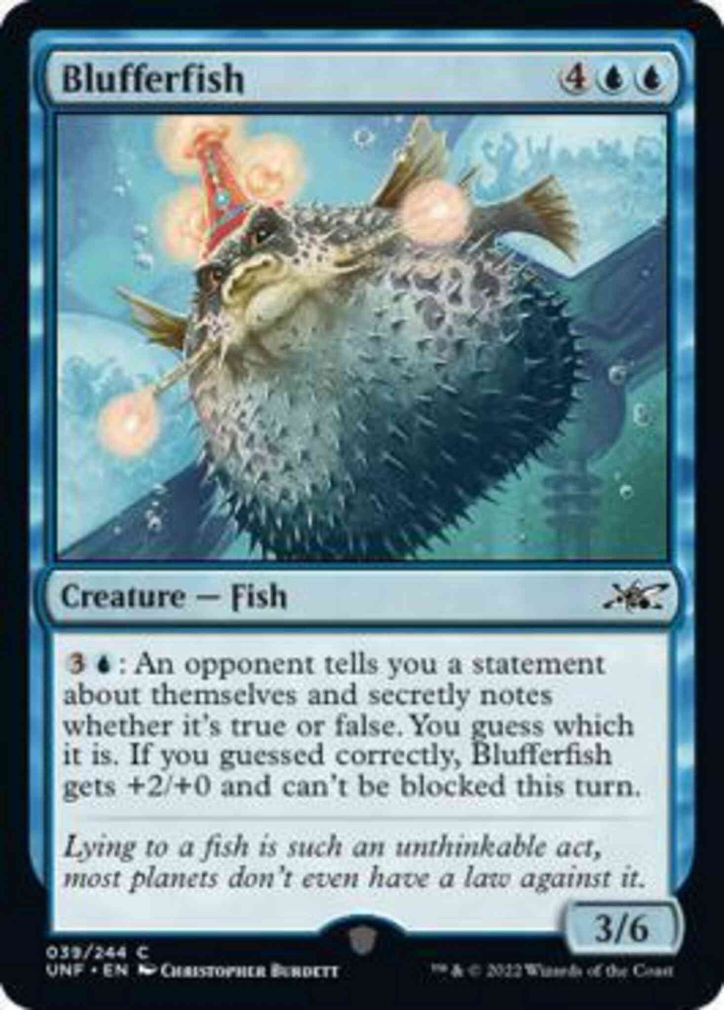 Blufferfish [39] [Unfinity] [Non-Foil]