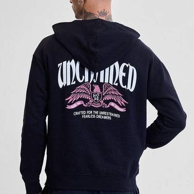 Legends Unchained Black Embroidered Hoodie