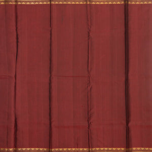 Bonsai Green Handloom Kanchipuram Silk Saree With Kalamkari Motifs Pallu