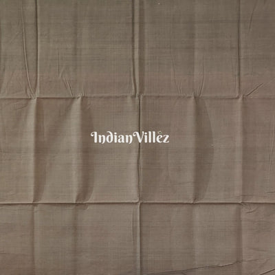 Orange Tree Theme Pure Sambalpuri Ikat Cotton Saree