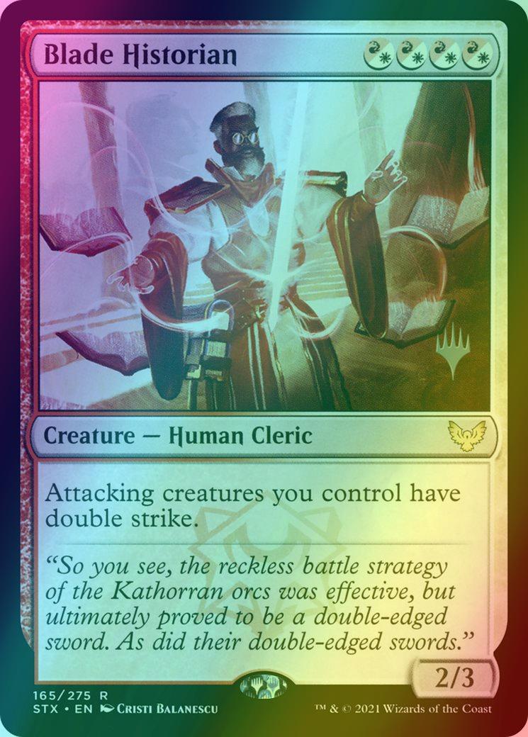 Blade Historian [Promo Pack] [165p] [Strixhaven: School of Mages Promos] [Foil]