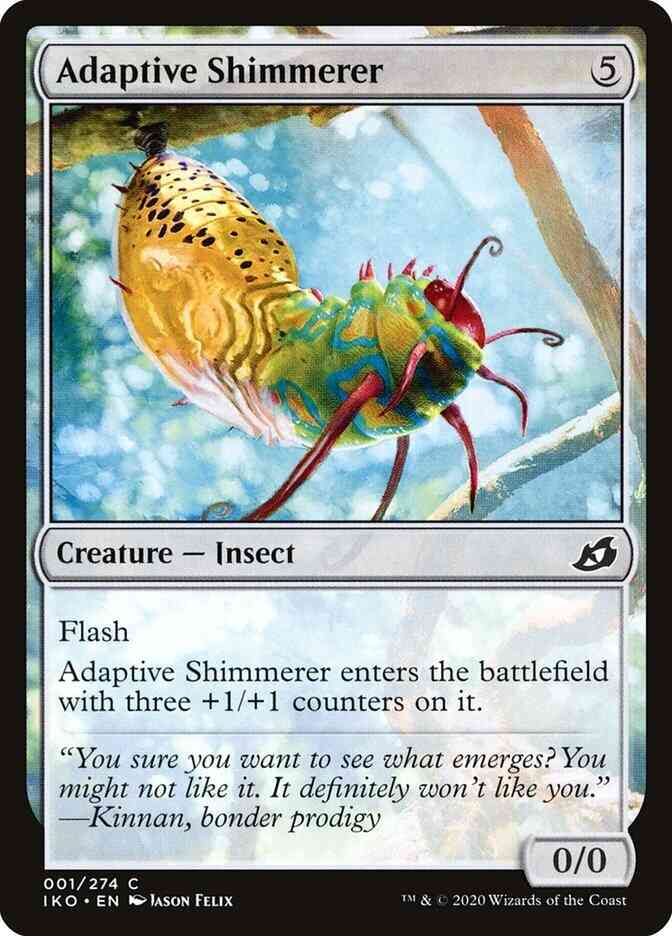 Adaptive Shimmerer [1] [Ikoria: Lair of Behemoths] [Non-Foil]