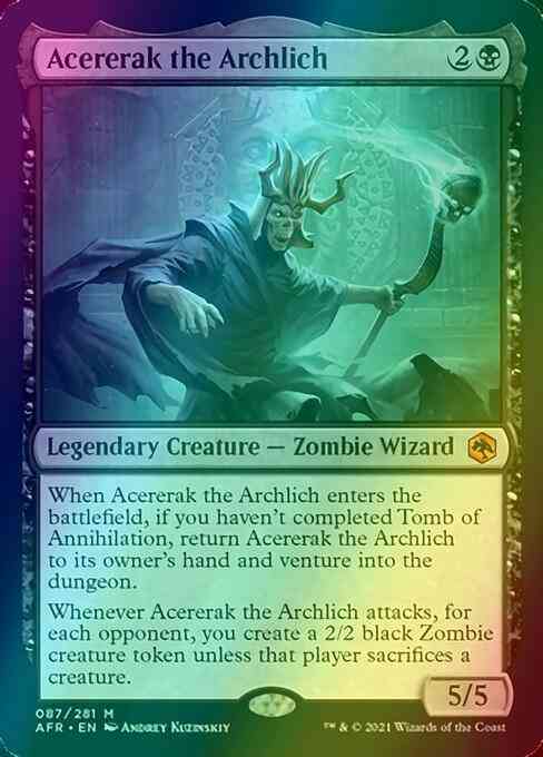 Acererak the Archlich [87] [Adventures In The Forgotten Realms] [Foil]