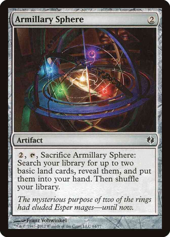Armillary Sphere [64] [Duel Decks Venser vs Koth] [Non-Foil]