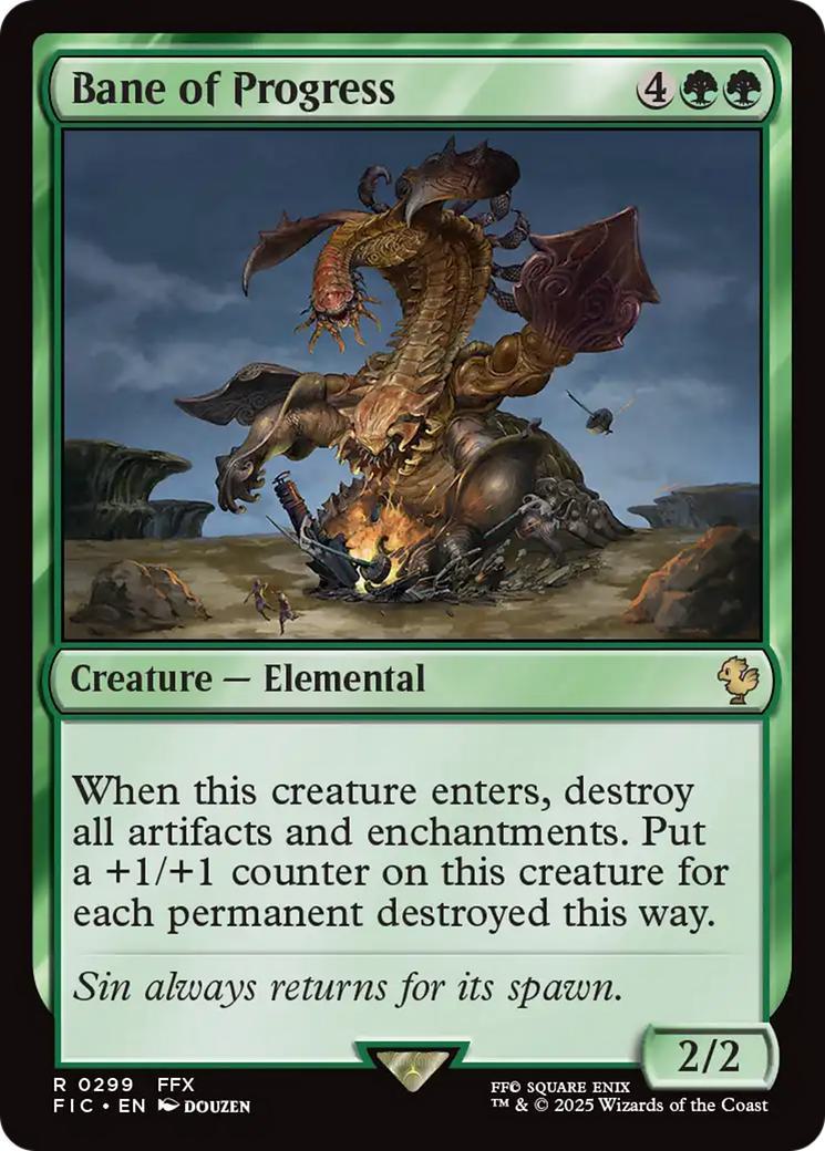 Bane of Progress [299] [FINAL FANTASY: Commander] [Non-Foil]