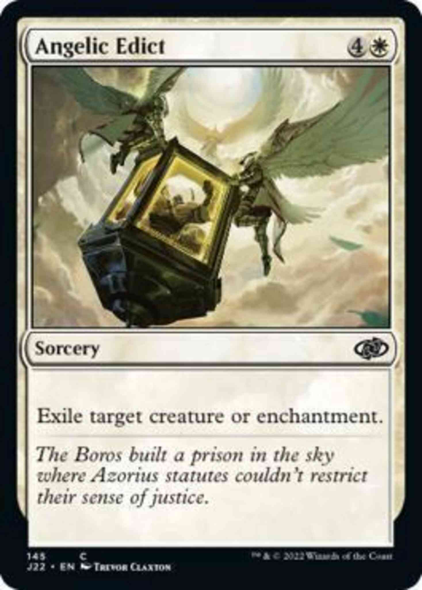 Angelic Edict [145] [Jumpstart 2022] [Non-Foil]