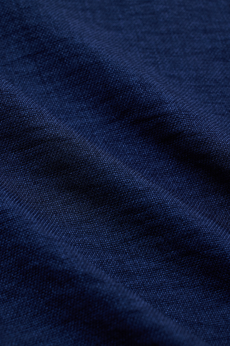 Navy Textured Shirt