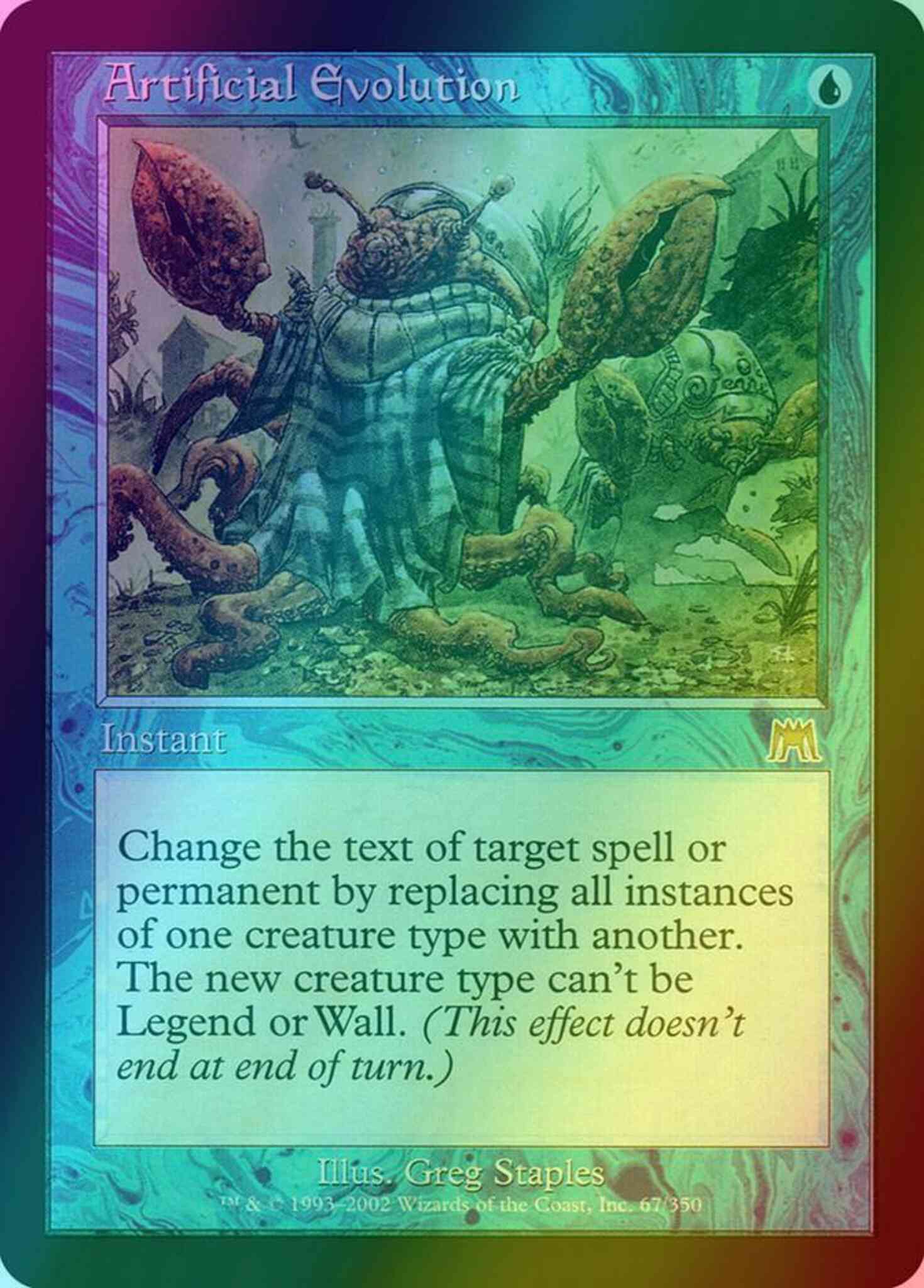 Artificial Evolution [67] [Onslaught] [Foil]