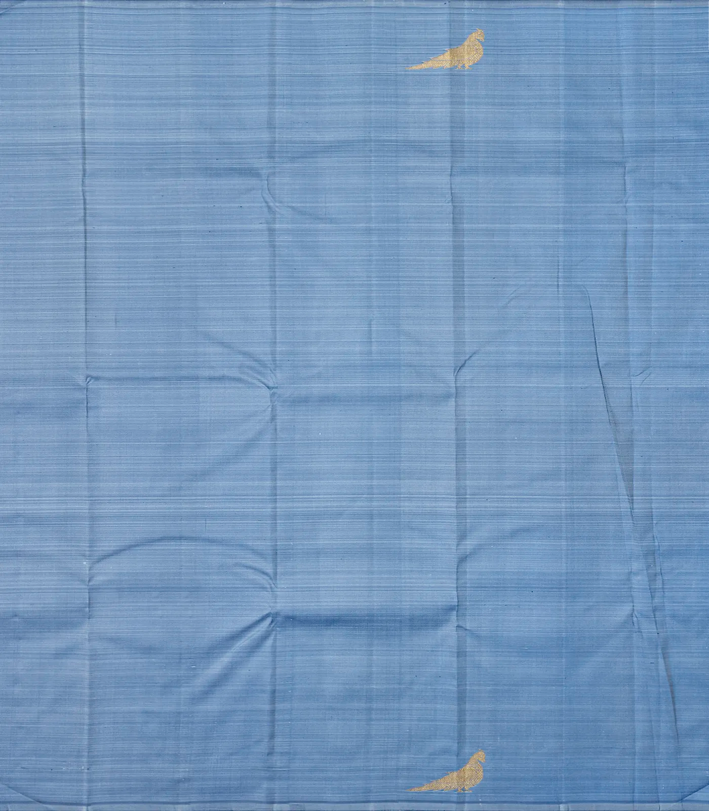 Pink Handloom Kanchipuram Silk Saree With Floral & Bird Buttas