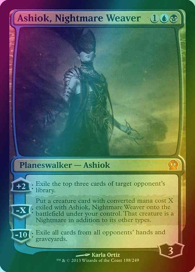 Ashiok, Nightmare Weaver [188] [Theros] [Foil]