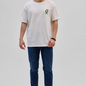 Toadstool White Oversized T-Shirt
