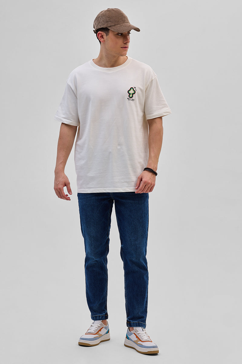 Toadstool White Oversized T-Shirt