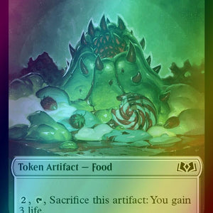 Bird Token (01) // Food Token (11) [Wilds of Eldraine: Tokens] [Foil]