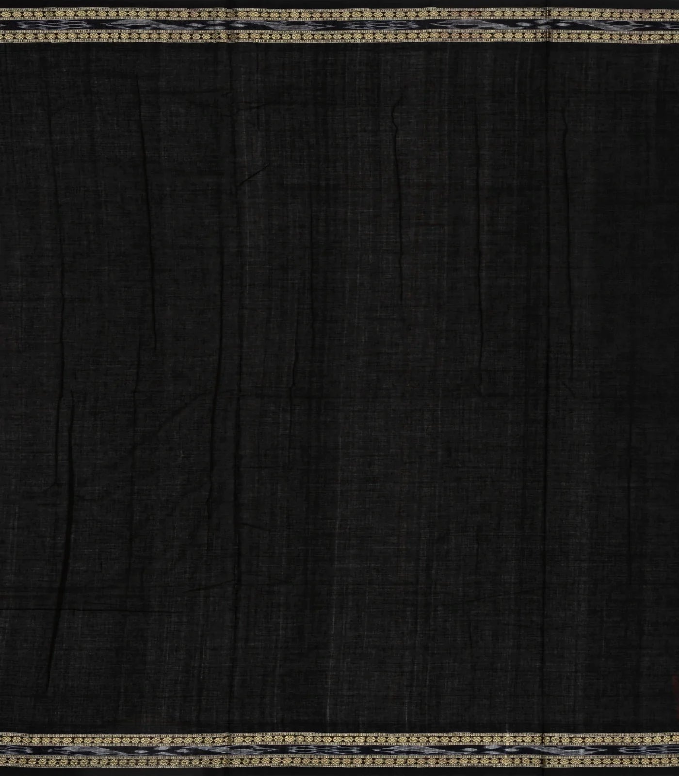 Dark Purple Handloom Orissa Cotton saree With Worli Design