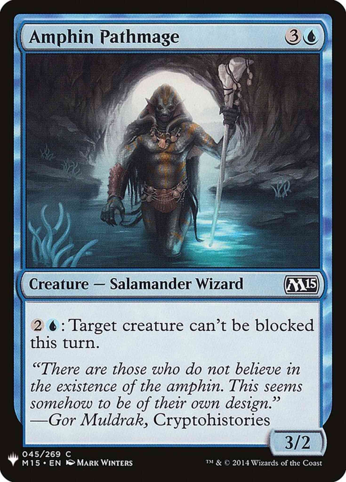 Amphin Pathmage [M15-45] [The List] [Non-Foil]