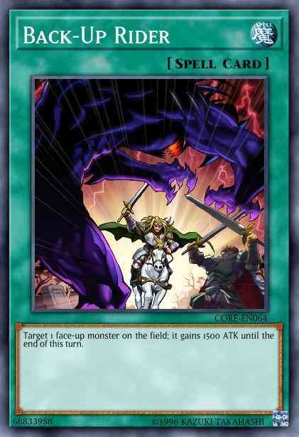 Back-Up Rider - YS16-EN030 - Common - 1st Edition