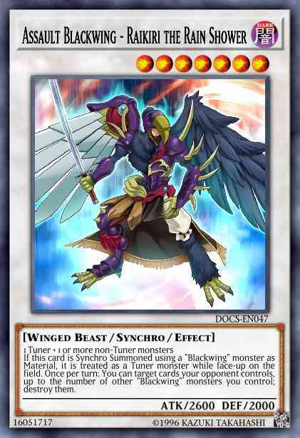 Assault Blackwing - Raikiri the Rain Shower - MP16-EN141 - Ultra Rare - Unlimited