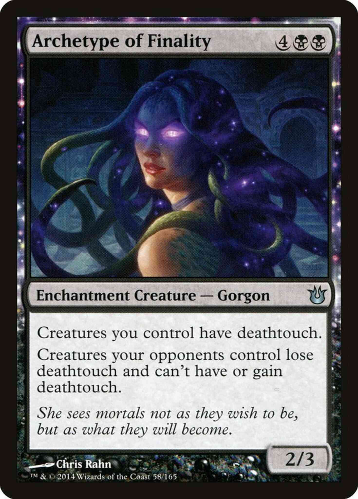 Archetype of Finality [58] [Born of the Gods] [Non-Foil]