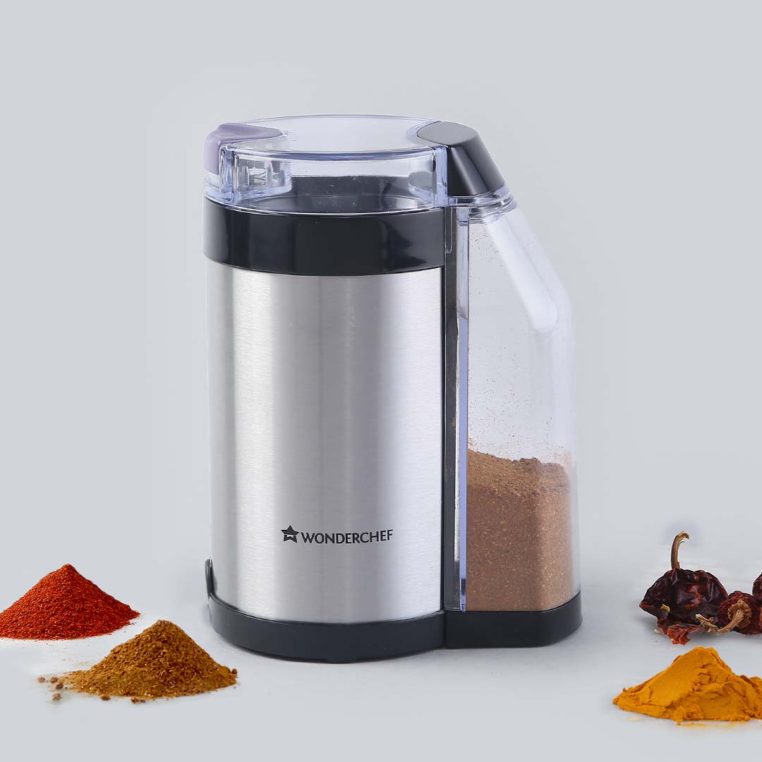 Easy Spice Masala Grinder with Auto-Dispenser,