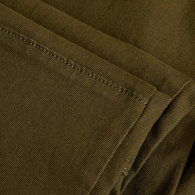 Olive Slim Fit Cargo Jeans