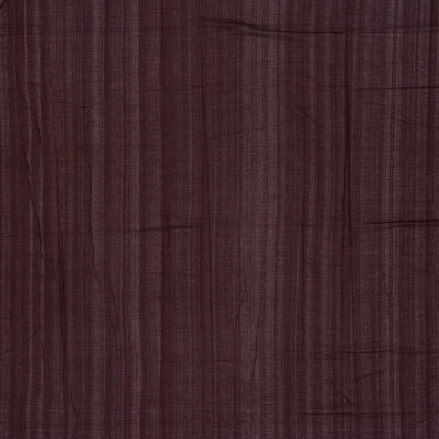 Crimson Handwoven Orissa Cotton Saree With Tie & Dye Chevron Motifs