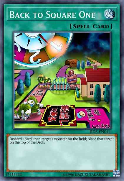 Back to Square One - RDS-EN044 - Common - 1st Edition