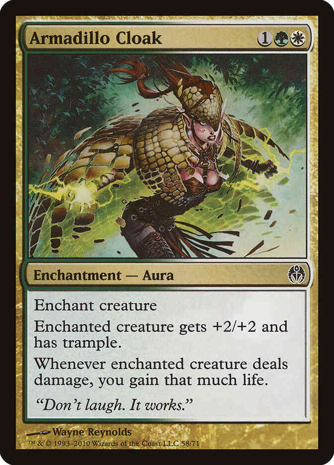 Armadillo Cloak [58] [Duel Decks Phyrexia vs the Coalition] [Non-Foil]