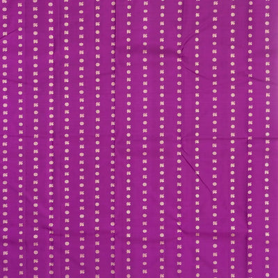 Pista Green Handloom Kanchipuram Silk Saree With Meena Floral Motifs