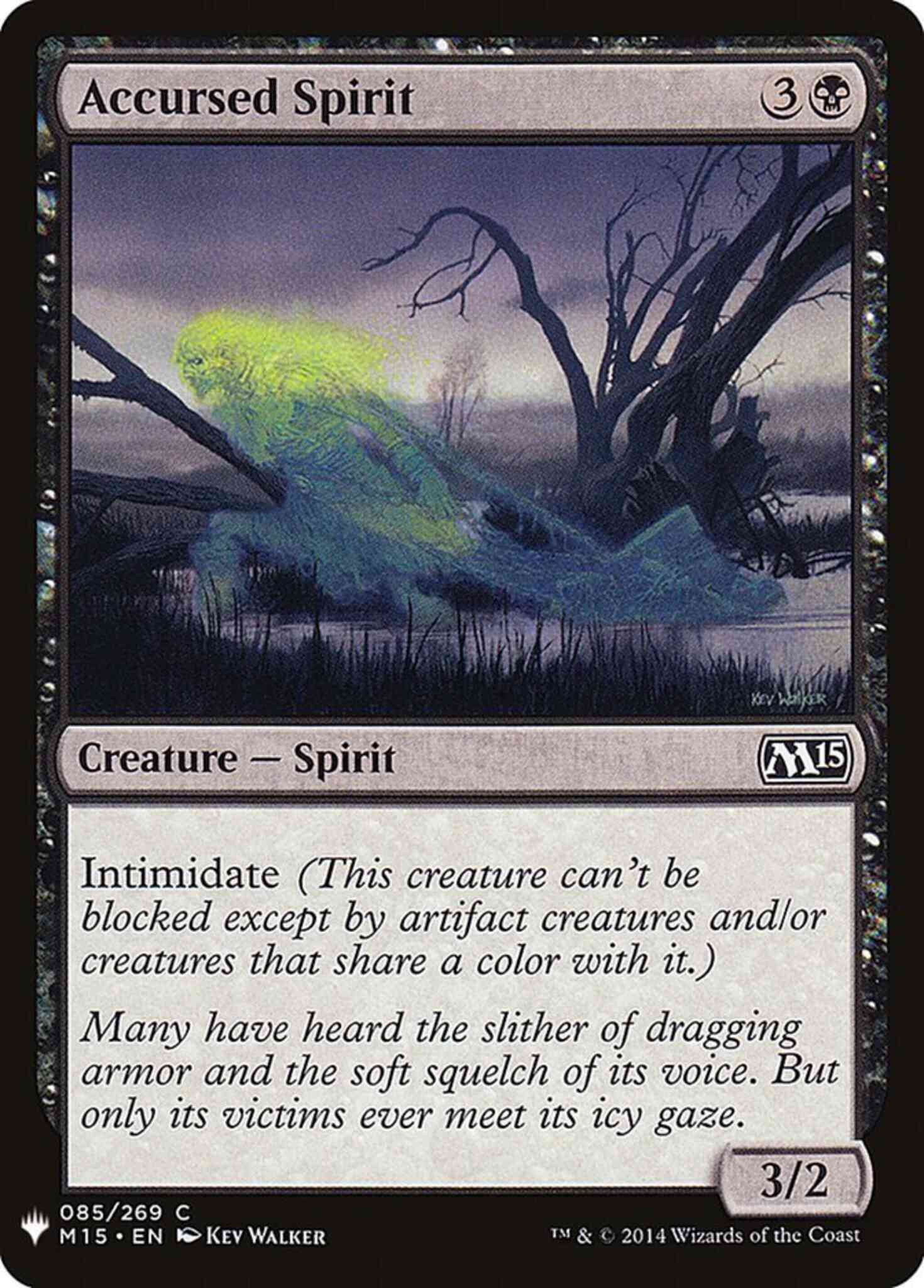 Accursed Spirit [M15-85] [The List] [Non-Foil]