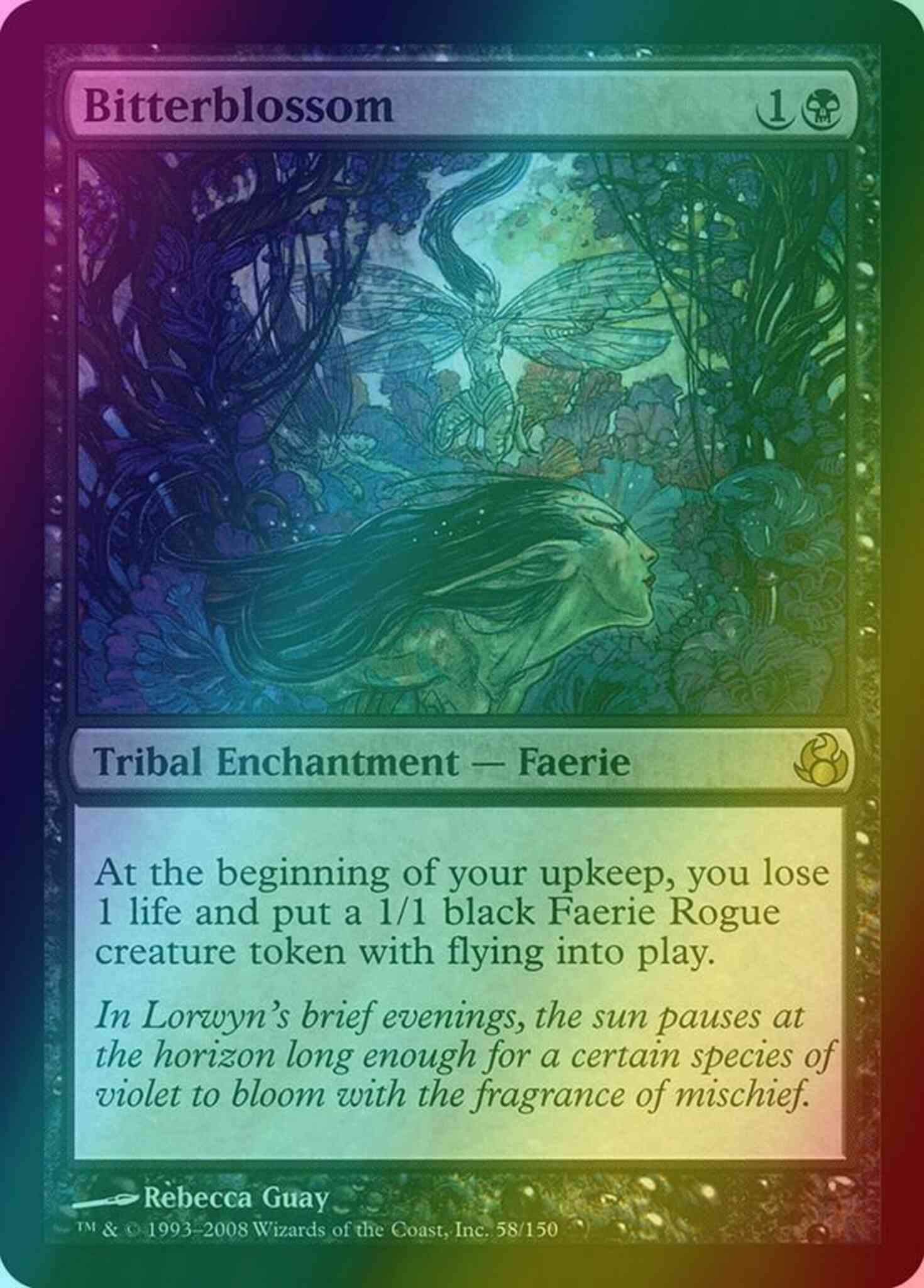 Bitterblossom [58] [Morningtide] [Foil]