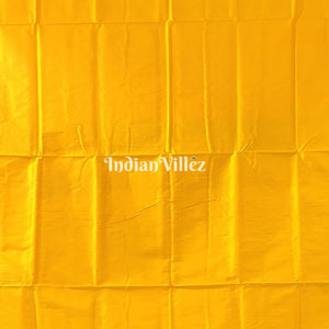Green Yellow Nartaki Face Head Sambalpuri Ikat Silk Saree
