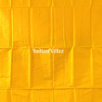 Green Yellow Nartaki Face Head Sambalpuri Ikat Silk Saree